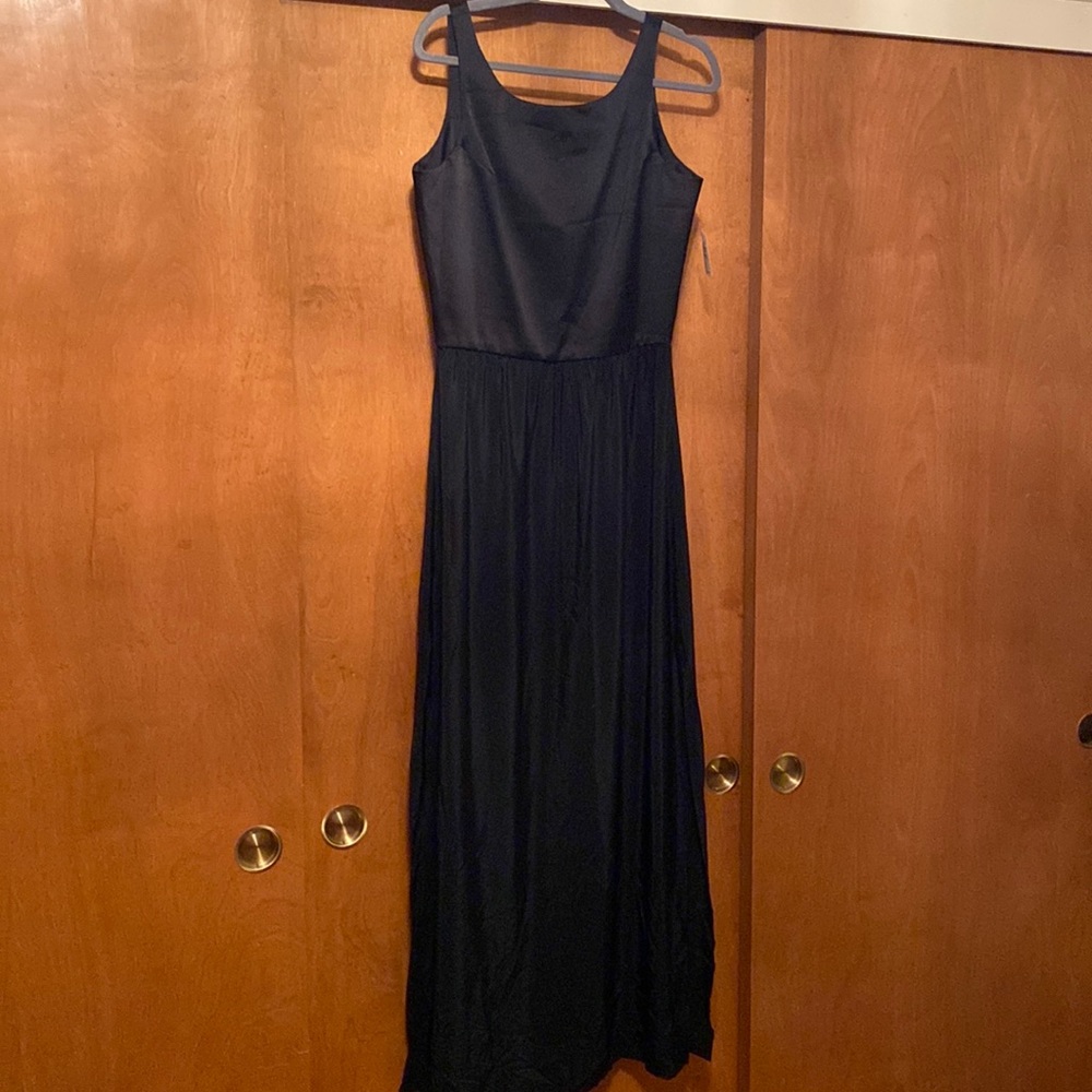 Amanda Uprichard long black dress